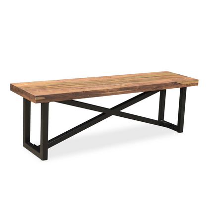 Raven Sheesham Wood Dining Bench