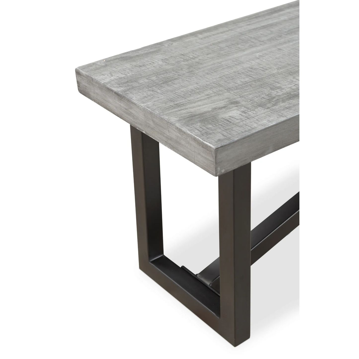 Raven Grey Dining bench