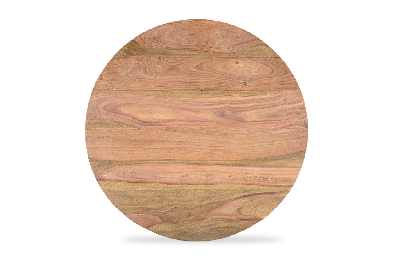 ROOT Sheesham Wood Round Coffee Table