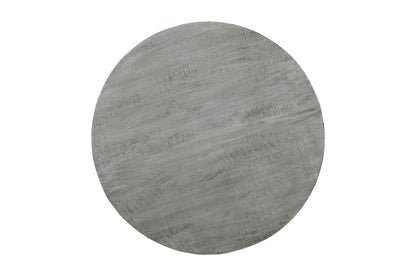 ROOT Grey Mango Wood Round Dining Table