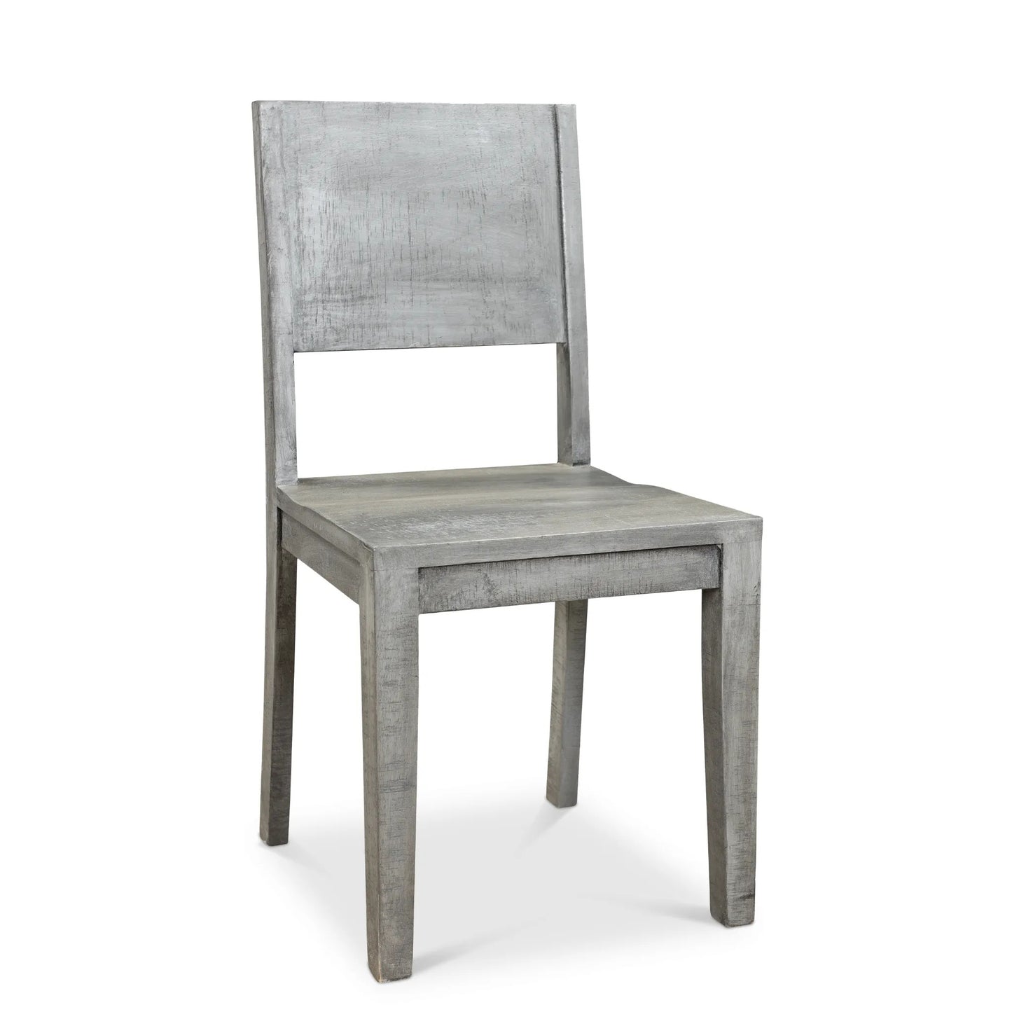 Raven Grey Mango Wood Dining Chair- set of 2