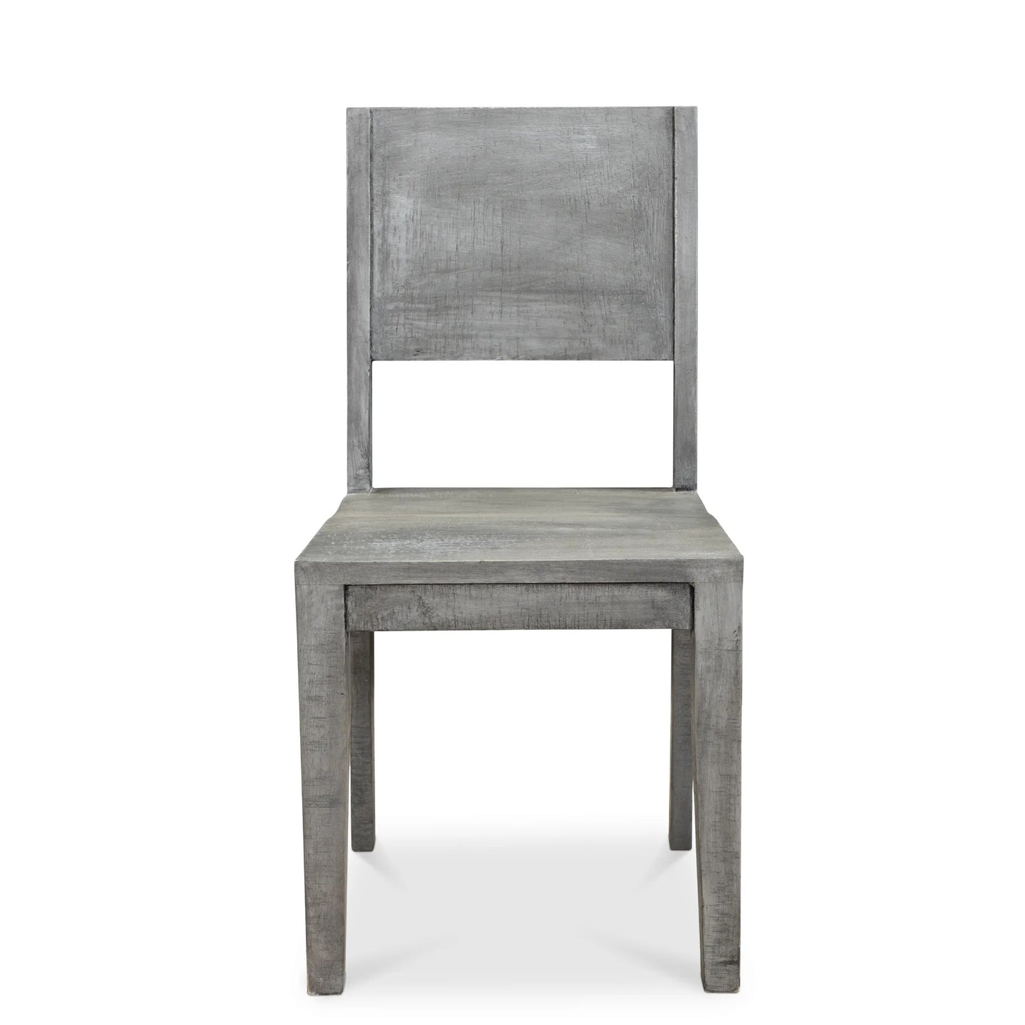 Raven Grey Mango Wood Dining Chair- set of 2