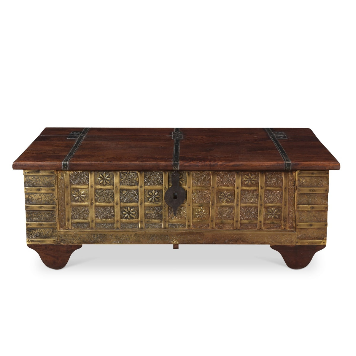 Tortoise Wooden Metal Fitted Box