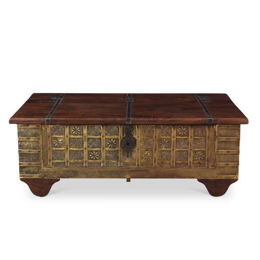 Tortoise Wooden Metal Fitted Box