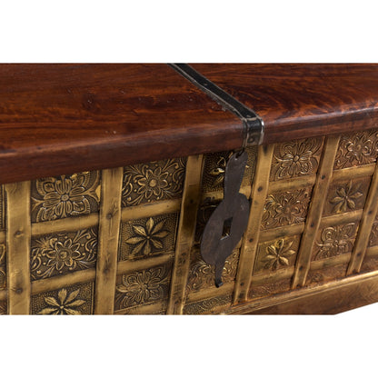 Tortoise Wooden Metal Fitted Box