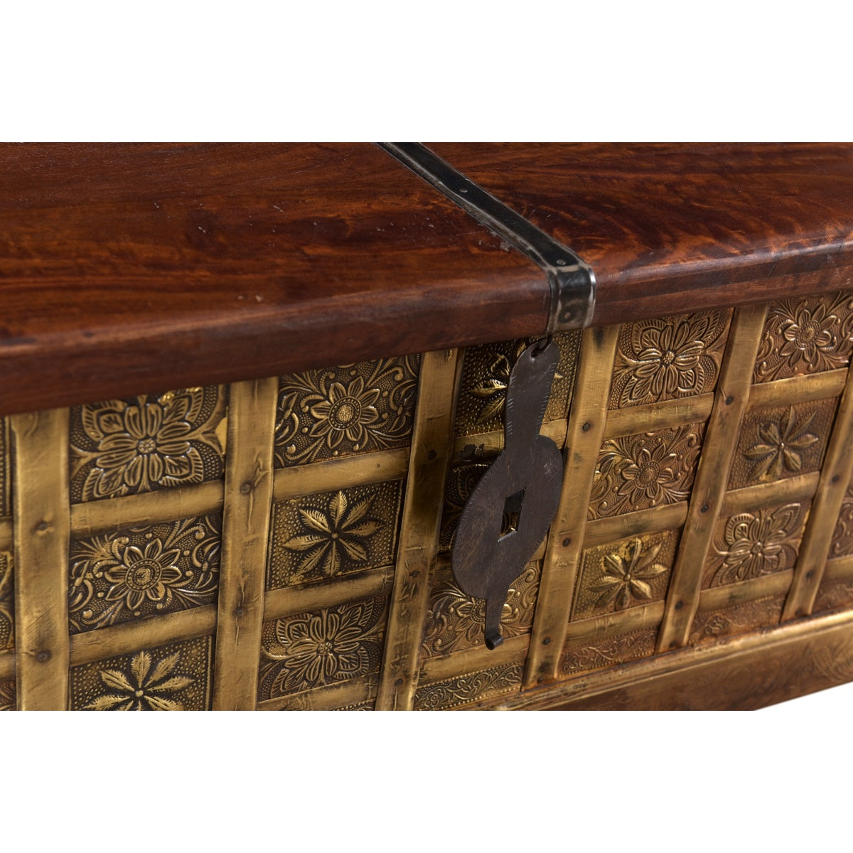 Tortoise Wooden Metal Fitted Box