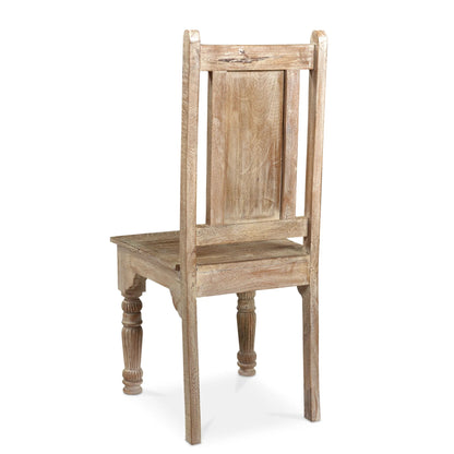 Driftwood Carved Chair - Set of 2