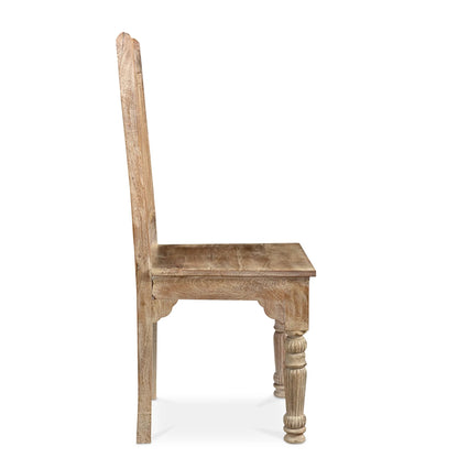 Driftwood Carved Chair - Set of 2