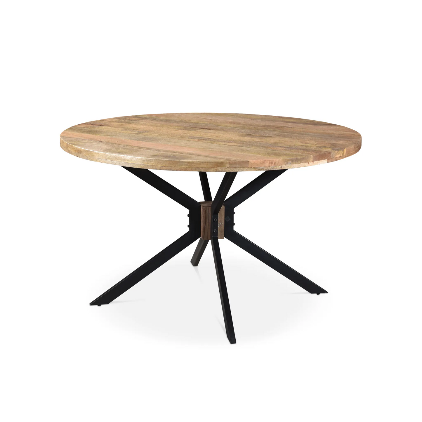 Root Mango Wood Round Dining Table