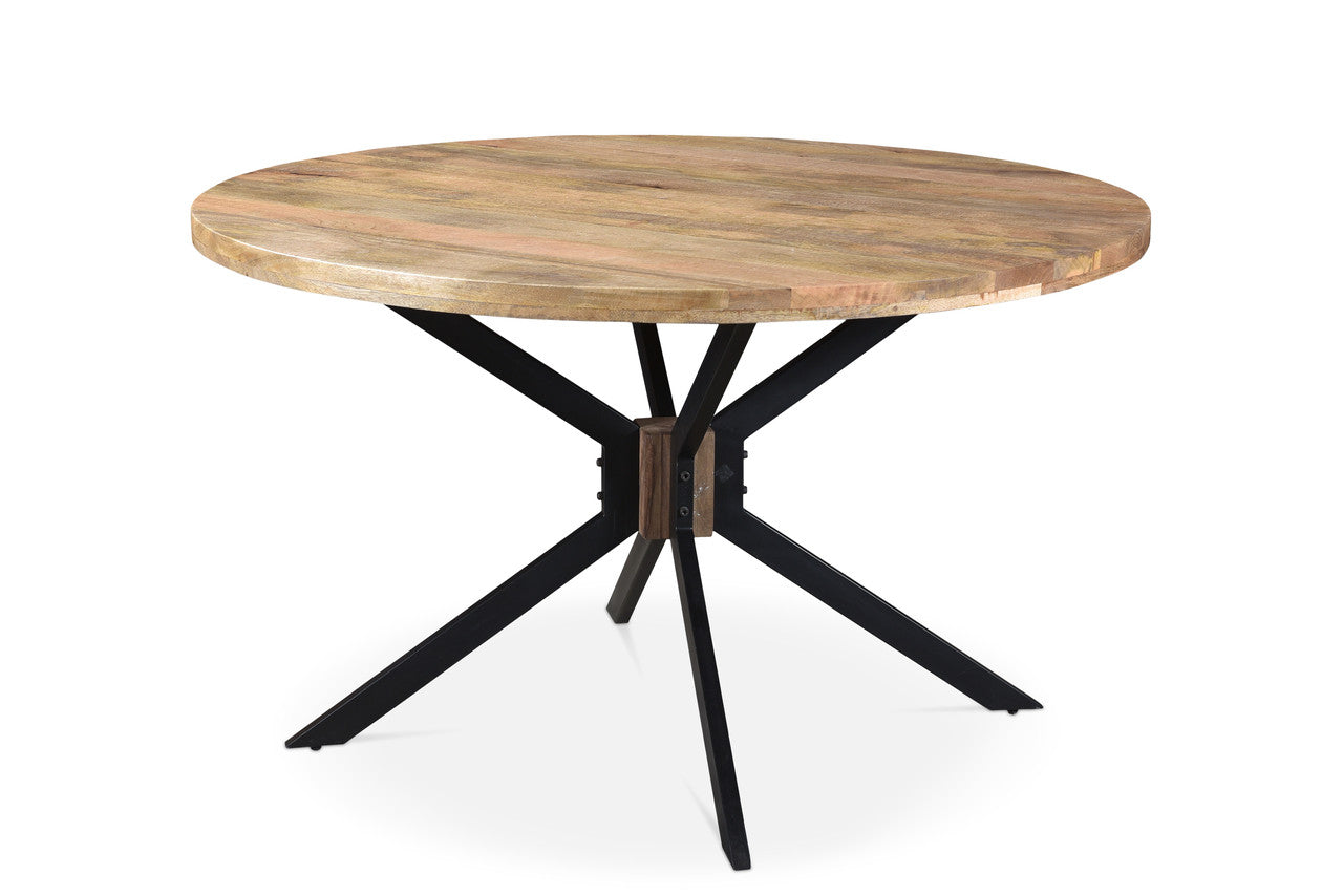 ROOT Mango Wood Round Dining Table