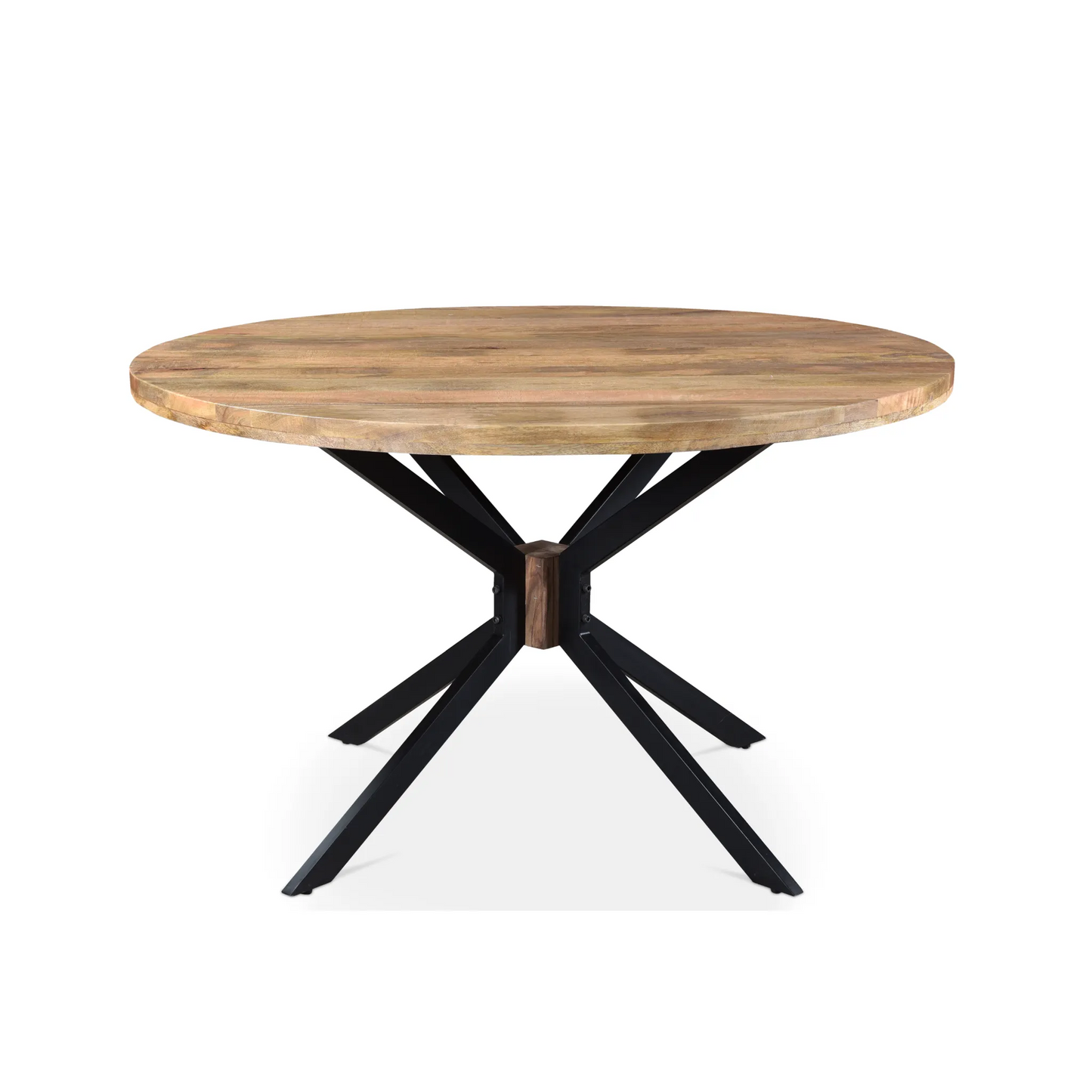 Root Mango Wood Round Dining Table