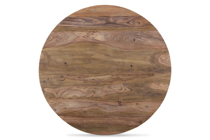 ROOT Sheesham Wood Round Dining Table