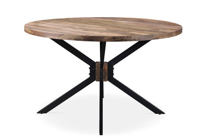 ROOT Sheesham Wood Round Dining Table