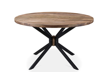 ROOT Sheesham Wood Round Dining Table