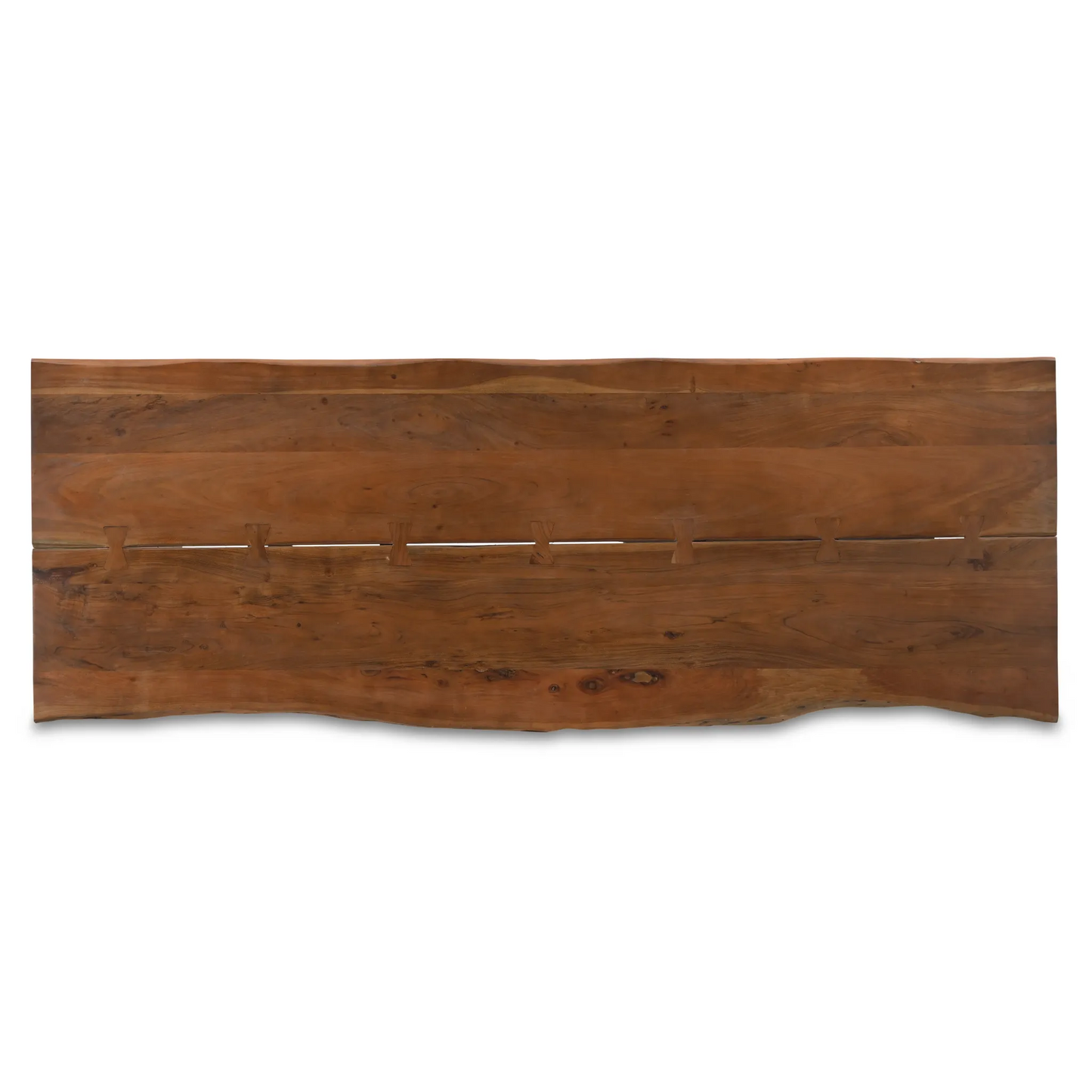 Athea Butterfly Dark live Edge Dining Table - 120"