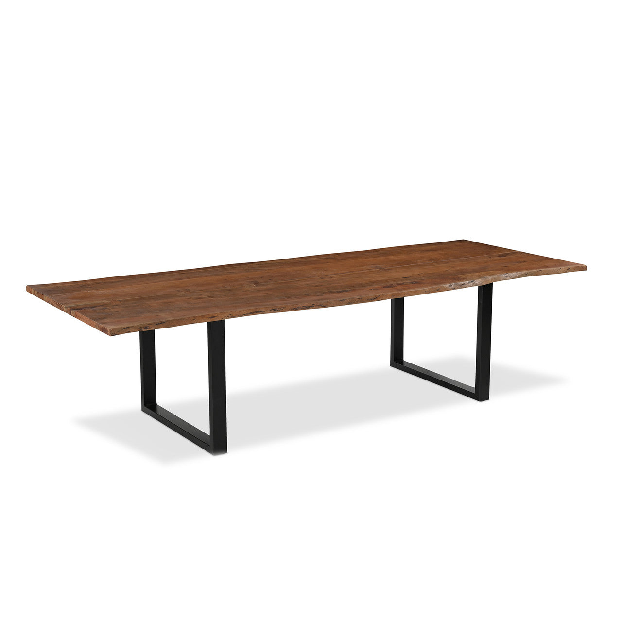 Athea Butterfly Dark live Edge Dining Table - 120"