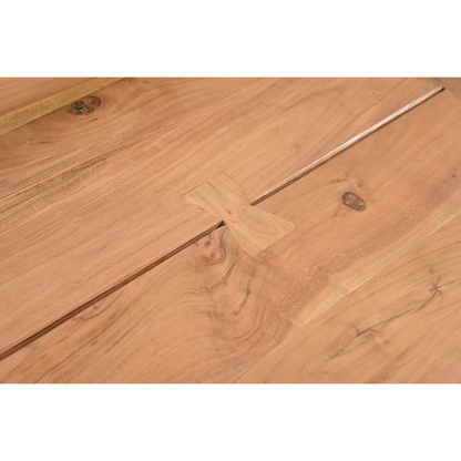 Athea Butterfly Natural live Edge Dining Table - 84"