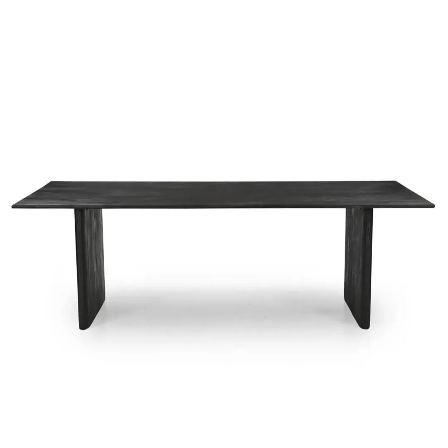 Grackle Solid Wood Dining Table -  Black