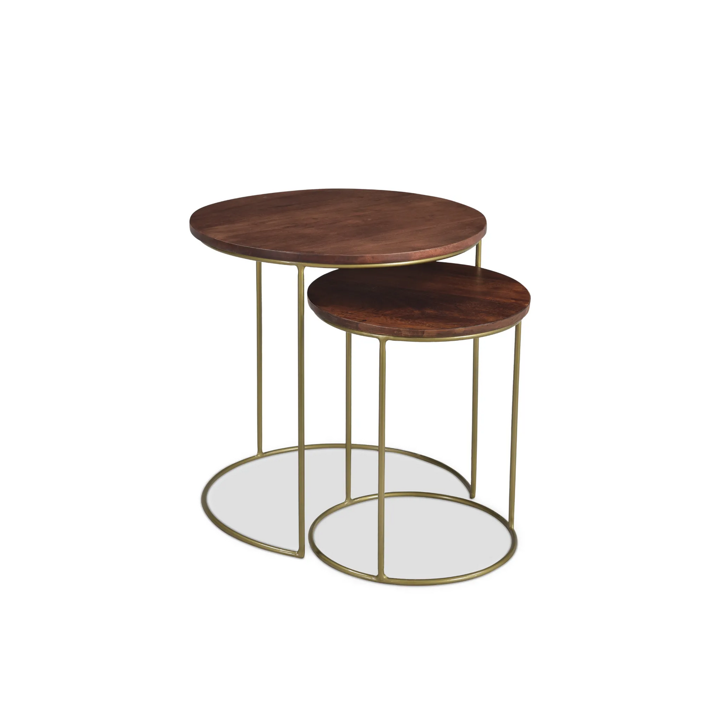 Forest Nesting Table Gold