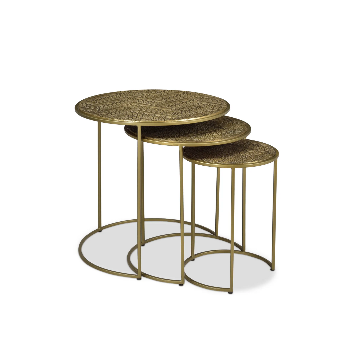 Nedir Iron Nesting Table Gold