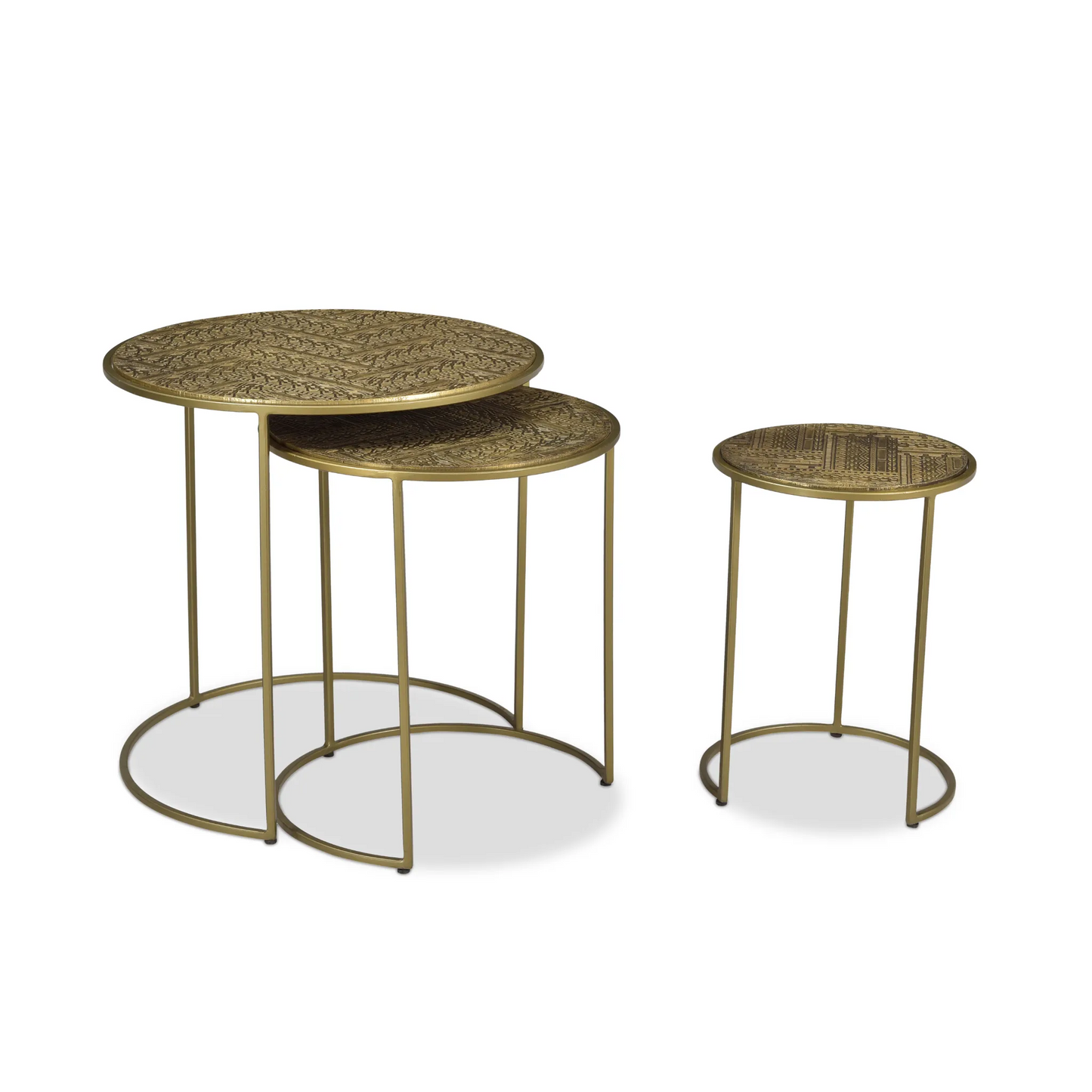 Nedir Iron Nesting Table Gold