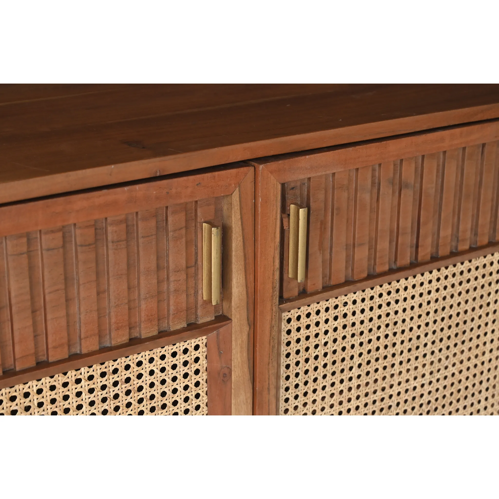 Bana Cane Accent Cabinet – Timbergirl
