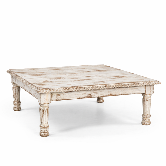 Briarwood Distressed Square Coffee Table