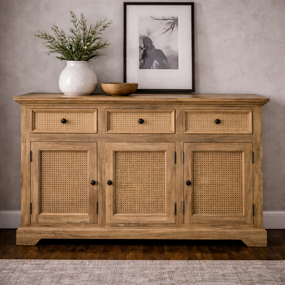 Willow Cane Sideboard