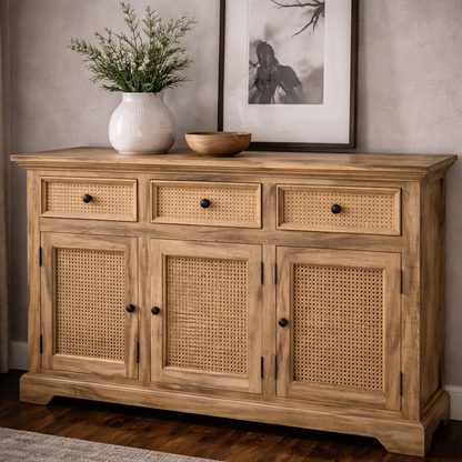Willow Cane Sideboard