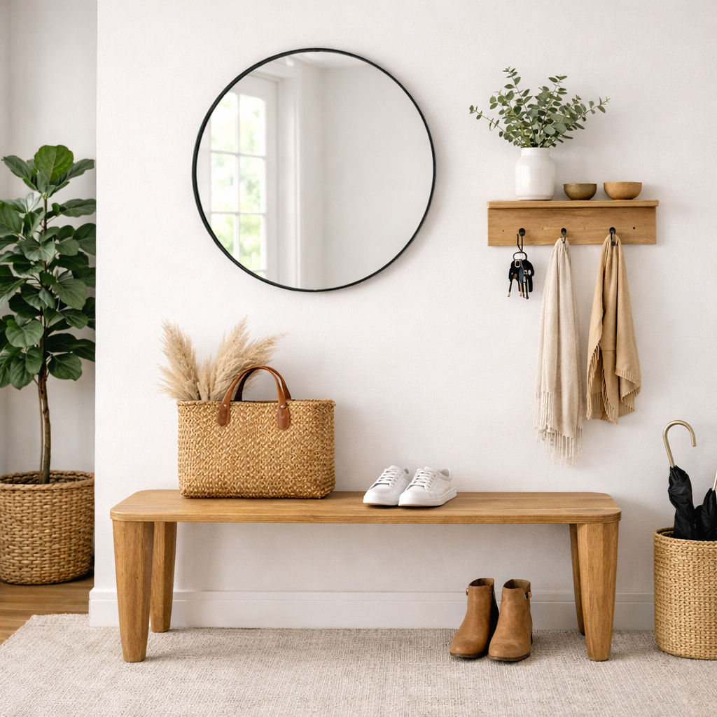 Canyon Solid Wood Dining Bench