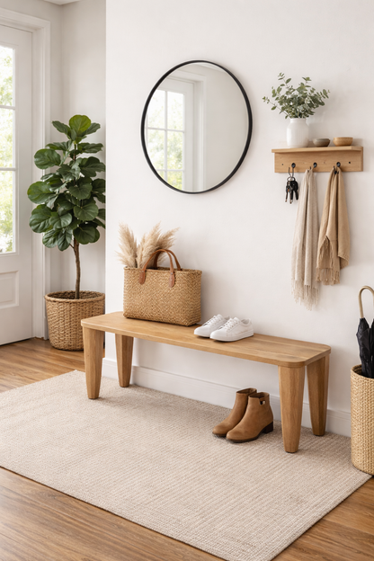 Canyon Solid Wood Dining Bench