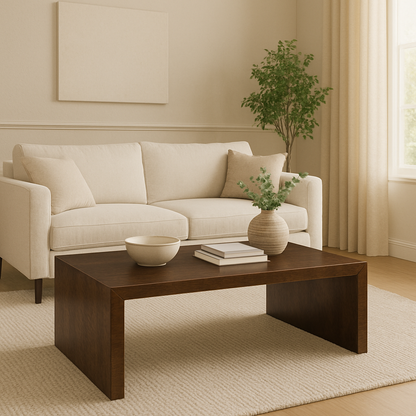 Timbergirl Dark Walnut Coffee Table