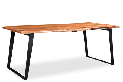 Timbergirl solid wood live edge dining table