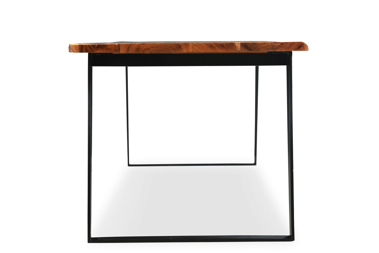 Timbergirl handmade solid wood live edge dining table discount