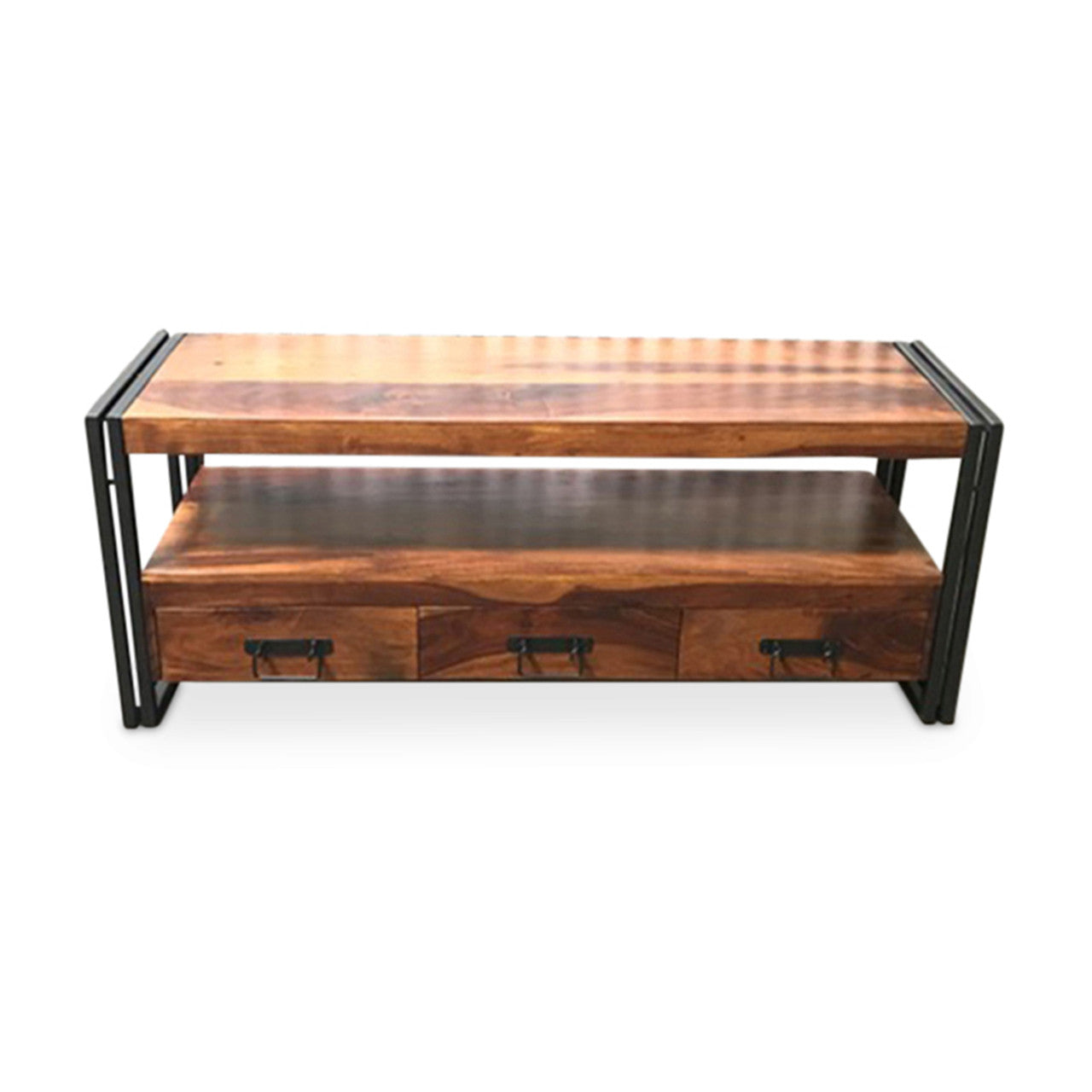 Timbergirl Sheesham wood 3 Drawer TV console