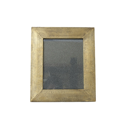 Brass Clad Wood Picture Frame