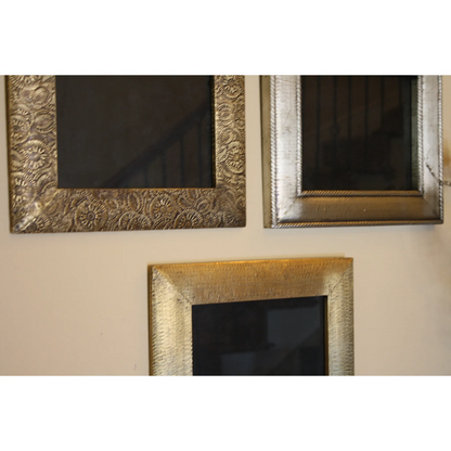 Brass Clad Wood Picture Frame