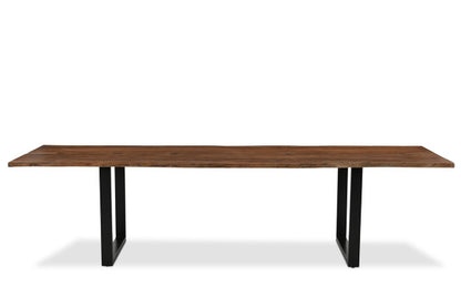 Athea Butterfly Dark live Edge Dining Table - 96"