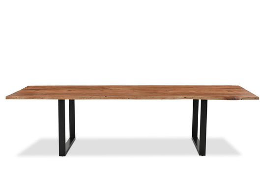 Athea Butterfly Natural live Edge Dining Table - 120"