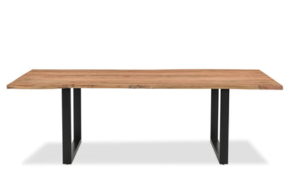 Athea Butterfly Natural live Edge Dining Table - 96"