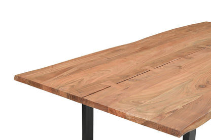 Athea Butterfly Natural live Edge Dining Table - 96"