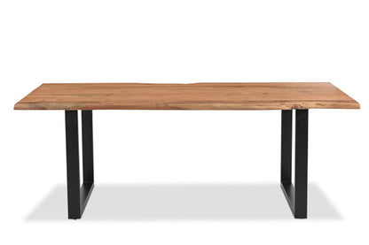 Athea Butterfly Natural live Edge Dining Table