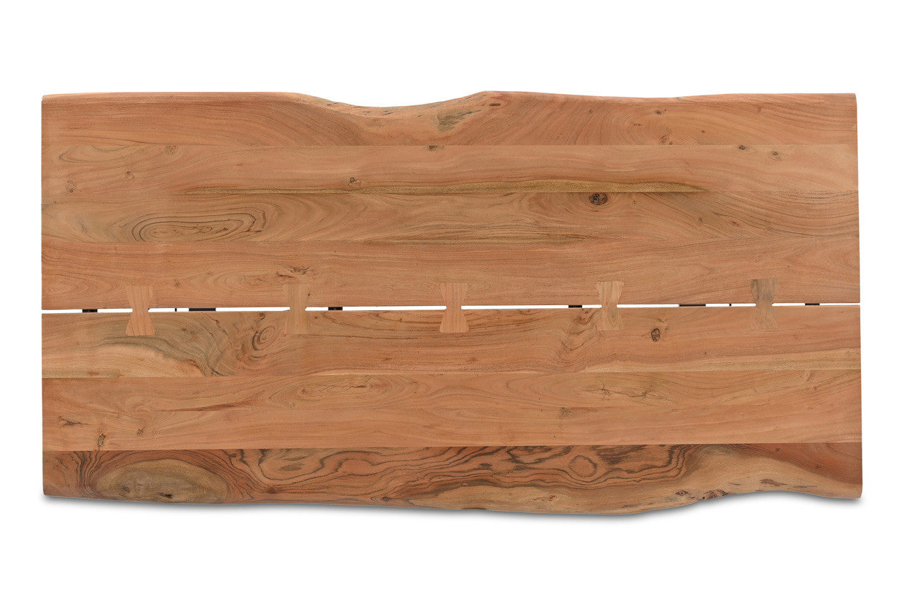 Athea Butterfly Natural live Edge Dining Table