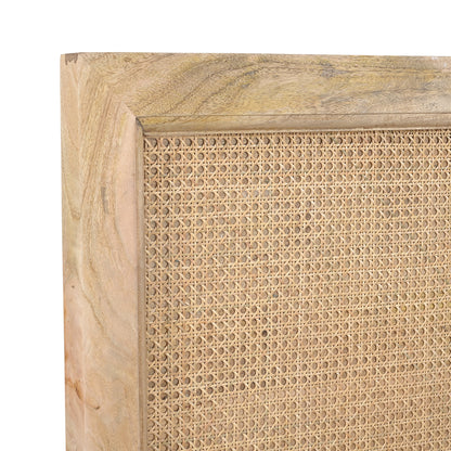 Willow Cane Panel Bed