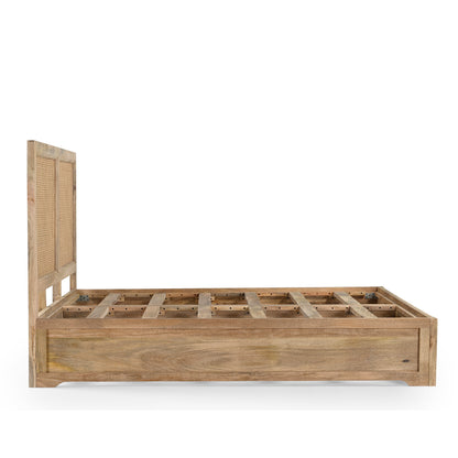 Willow Cane Panel Bed