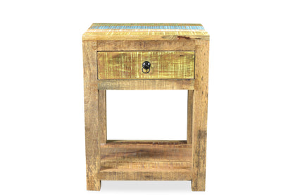 Suman Solid Mango wood end table