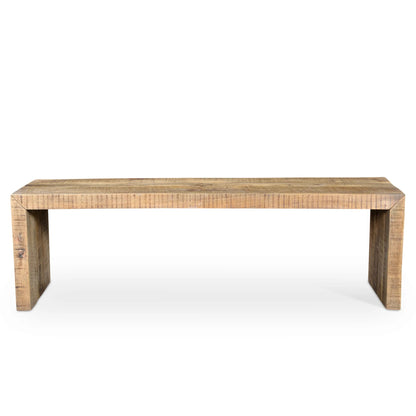 Timbergirl Solid Mango Wood Bench - 60"