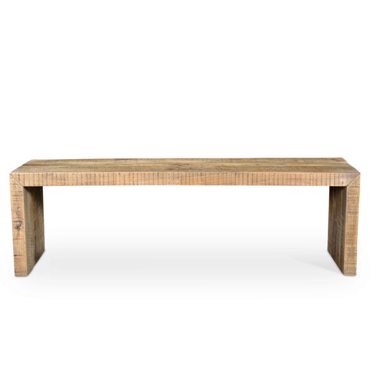 Timbergirl Solid Mango Wood Bench - 60"