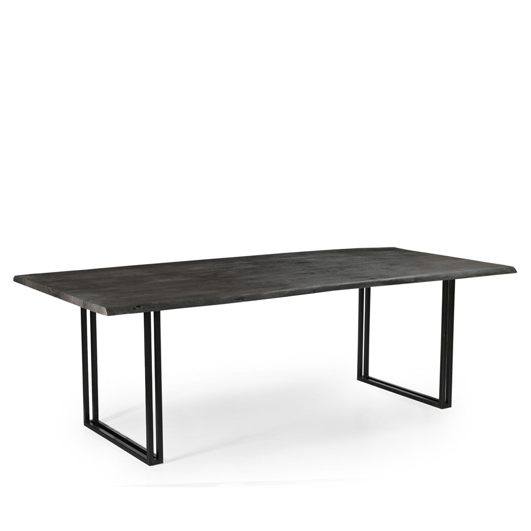 Sparrow Solid Wood Dining Table - Gray