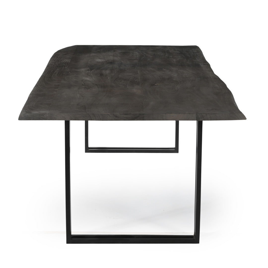 Sparrow Solid Wood Dining Table - Gray